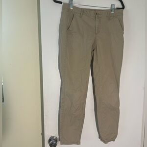 Aeropostale Tan Trousers Relaxed Fit
